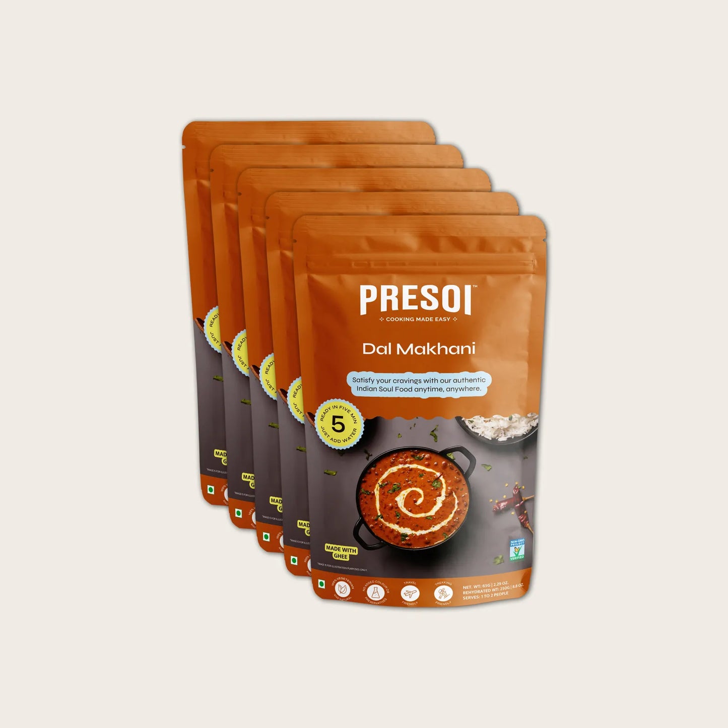 Dal Makhani <br>(5 Packs ea.)